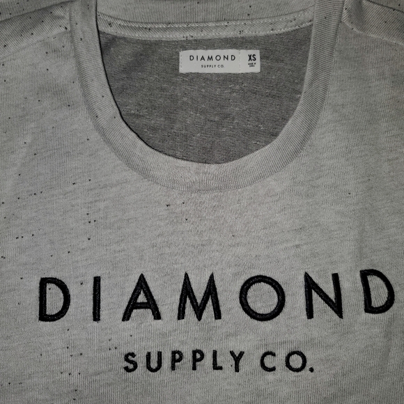 EXTRA SMALL - DIAMOND SUPPLY CO. STONE FIT MAXI DRESS. EMBROIDERED. SIDE ZIPPER. - Picture 6 of 9